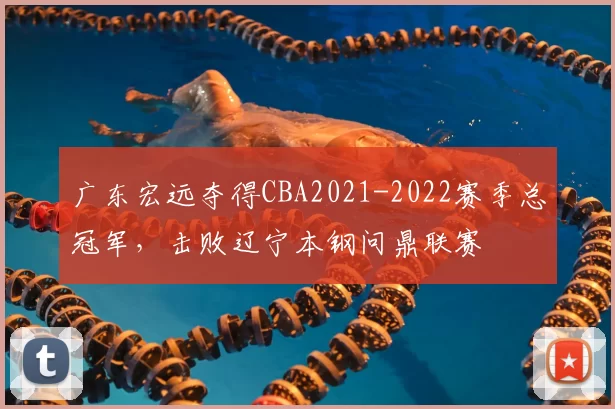 广东宏远夺得CBA2021-2022赛季总冠军，击败辽宁本钢问鼎联赛